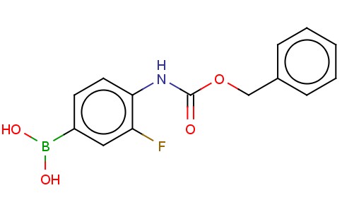 BENZYL 4-BORONO-2-FLUOROPHENYLCARBAMATE